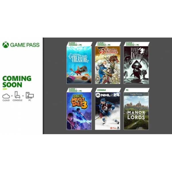 Які ігри додадуть у каталог Game Pass у другій половині квітня