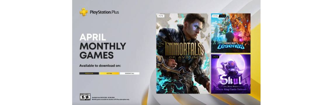 Оголошено безкоштовні ігри PlayStation Plus на квітень 2024