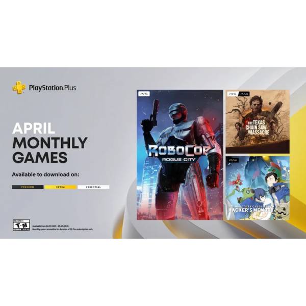 Sony оголосила добірку ігор квітня для підписників PS Plus