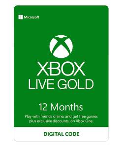 Подписка Xbox Live Gold на 12 месяцев (EU/RU/USA)