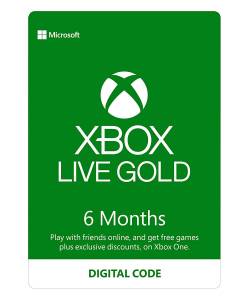 Підписка Xbox Live Gold на 6 місяців (EU/RU/USA)