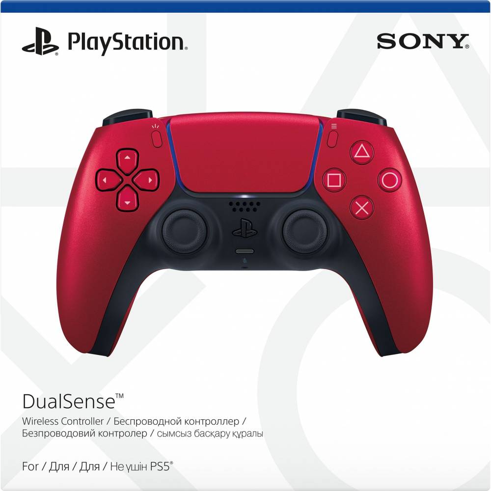Геймпад DualSense Wireless Controller Volcanic Red для PlayStation 5 (DualSense Wireless Controller Volcanic Red для PlayStation 5) фото 5