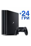 Sony Playstation 4 Pro 1 Тб + 24 игры б\у хороший (PS 4 Pro) фото 2