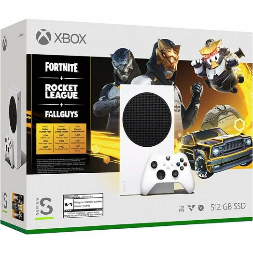 Microsoft Xbox Series S 512 Гб + Fortnite/Rocket League/Fallguys (Xbox Series S) фото 2