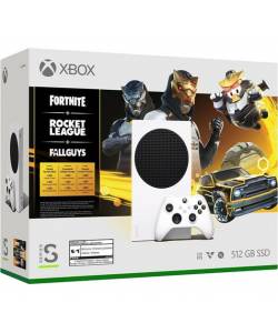 Microsoft Xbox Series S 512 Гб + Fortnite/Rocket League/Fallguys + 450 ігор на 13 місяців 