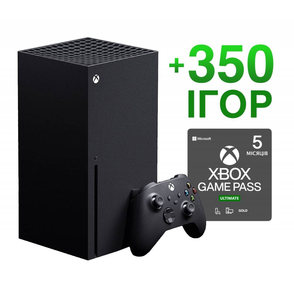 Microsoft Xbox Series X 1 Тб + 350 игр на 5 месяцев (Xbox Series X) фото 2