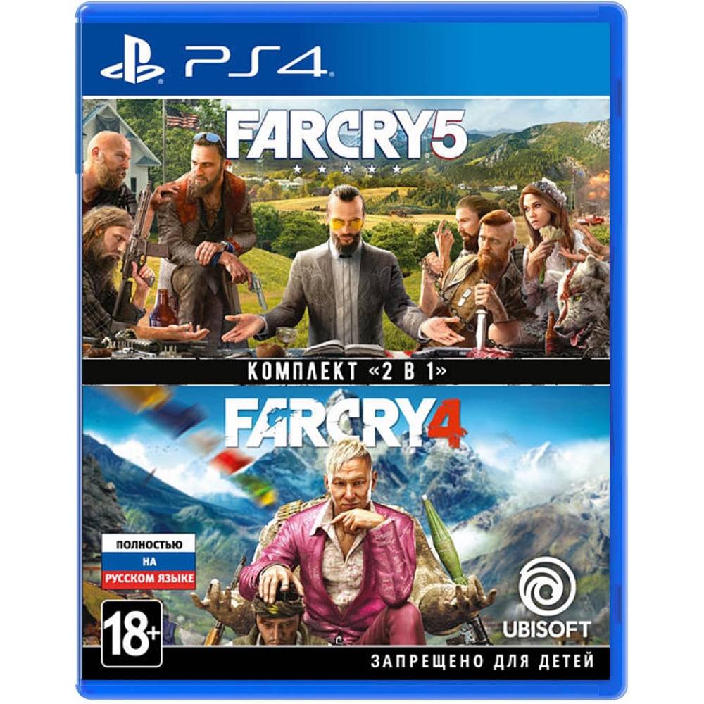 Far Cry 4 + Far Cry 5 (PS4/PS5) (Російська озвучка) (Far Cry 4 + Far Cry 5 (PS4/PS5) (RU)) фото 2