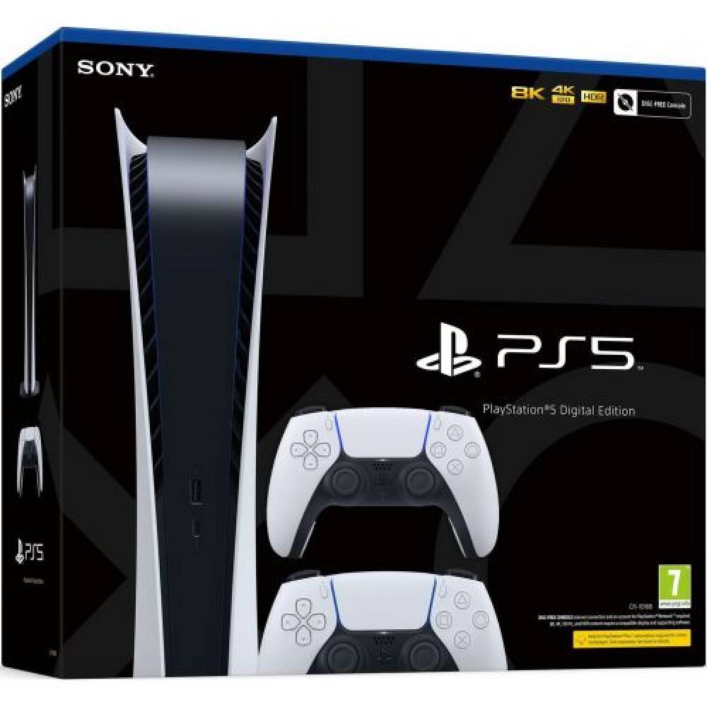 Sony PlayStation 5 Digital Edition 825Gb + DualSense (PS 5 Digital) фото 2